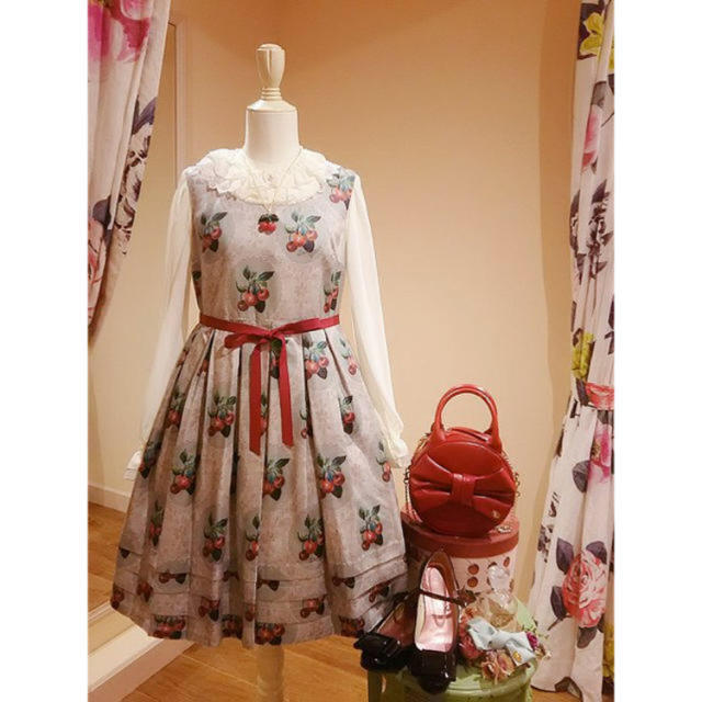 Leur GetterStrawberry 17 Sleeve ワンピース Leur Getter - closet