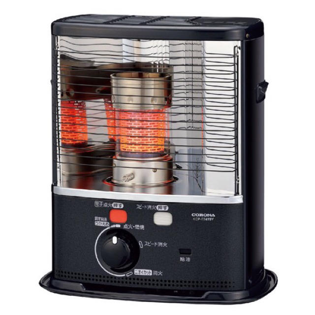 コロナ 自然通気形開放式石油ストーブ KCP-E2419Y 取扱説明書