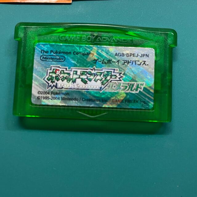 ゲームボーイアドバンス - ポケットモンスターエメラルド 説明書付き