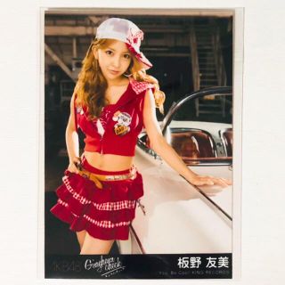 AKB48【板野友美】ギンガムチェック☆劇場盤☆生写真☆ブロマイドの