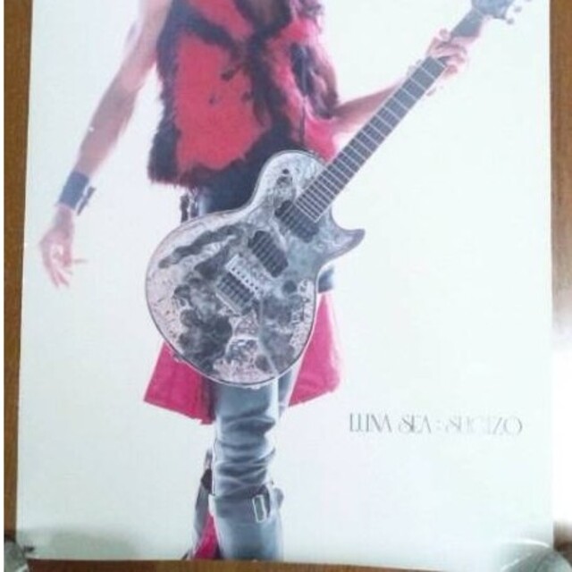 SUGIZO非売品ESPポスター白×ピンクLUNA SEAルナシーX JAPANの通販 by