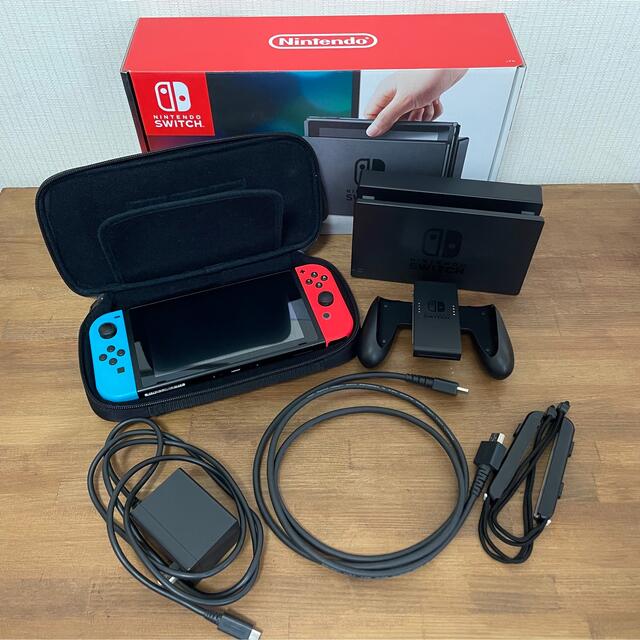 Nintendo Switch 本体 セット 2017版 ケース&箱付きの通販 by taiko's