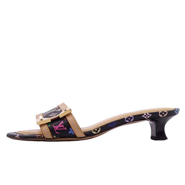 LOUIS VUITTON - ルイヴィトン サンダル ミュール モノグラム マルチ