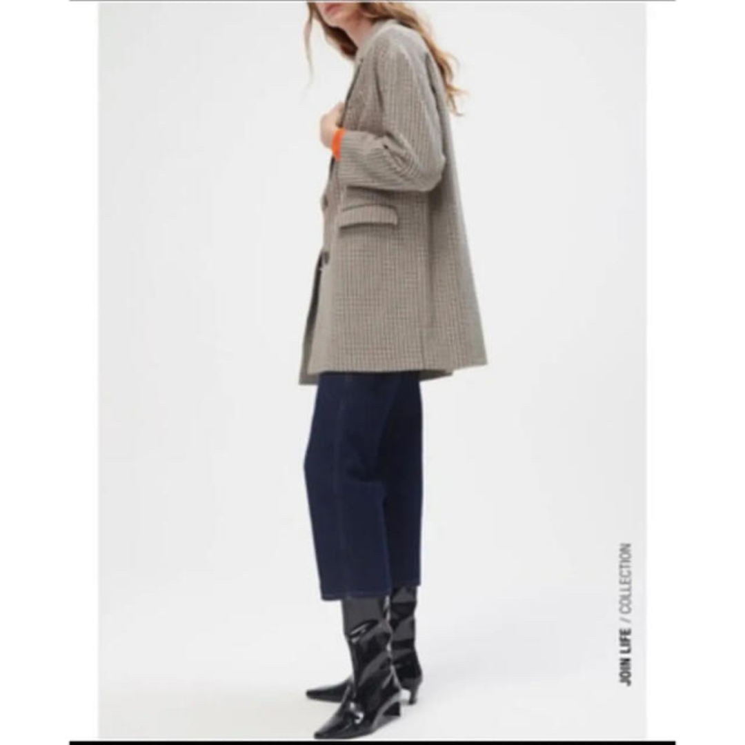 ZARA - 今期完売 ZARA チェック柄 コート S 新品タグ付き 入手困難の