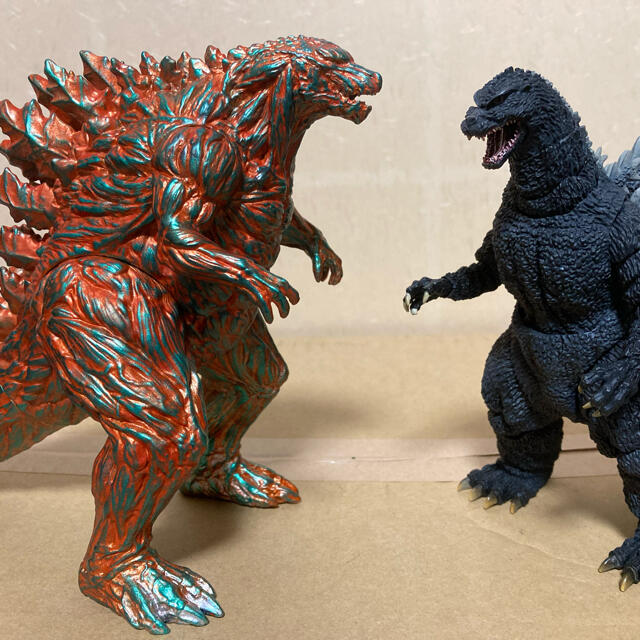 ムービーモンスターシリーズ ゴジラ 2017 リペイントの通販 by 紙