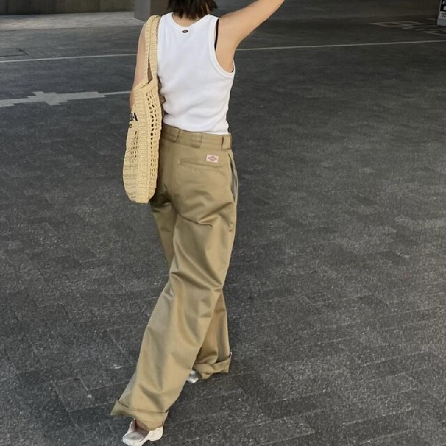 Dickies - ok.soon×dickiesコラボ ワイドチノの通販 by iiiiiiiitk's