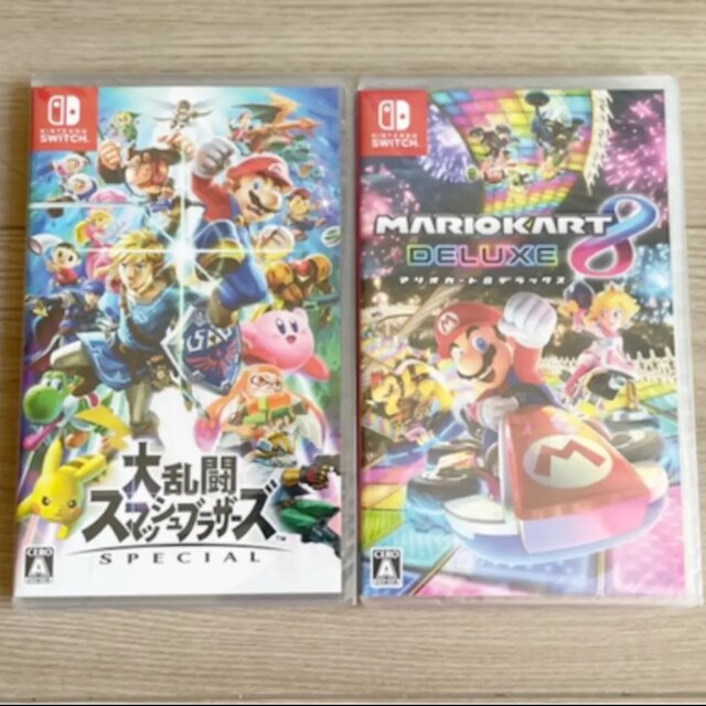 Nintendo Switch - 大乱闘スマッシュブラザーズ マリオカート8 switch