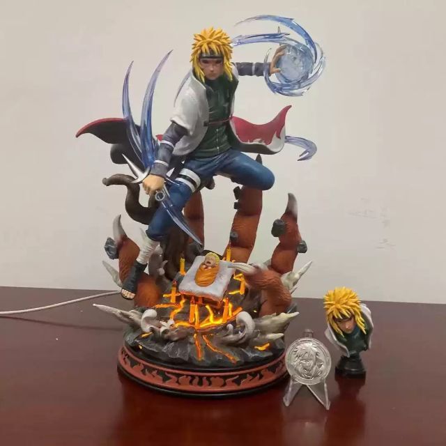 ナルト 四代目火影 波風ミナト ガレージキット 塗装済み完成品