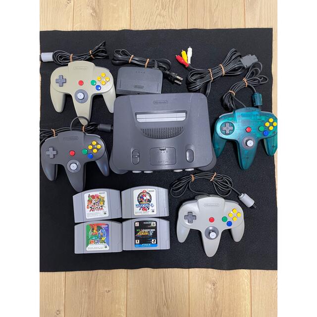 任天堂64 本体 セットの通販 by せん's shop｜ラクマ