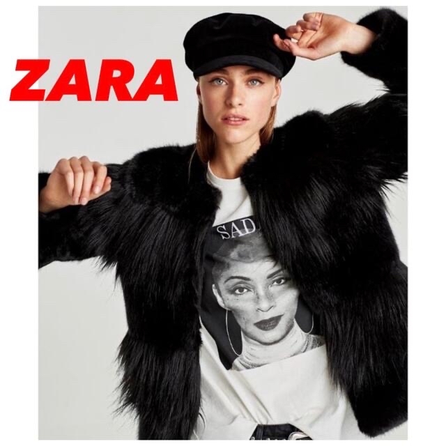 Drawer - ZARA ザラ☆エコファージャケット ファーコート ファー