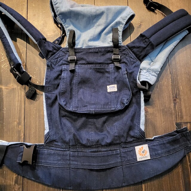Ergobaby - 美品☆エルゴベビー 抱っこ紐 Lee リー デニム インディゴ