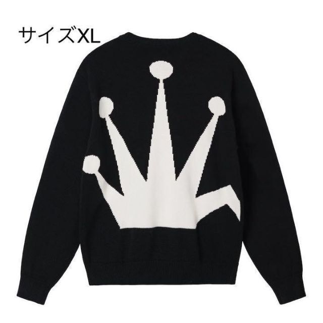新品】stussy セーター サイズXL ブラック