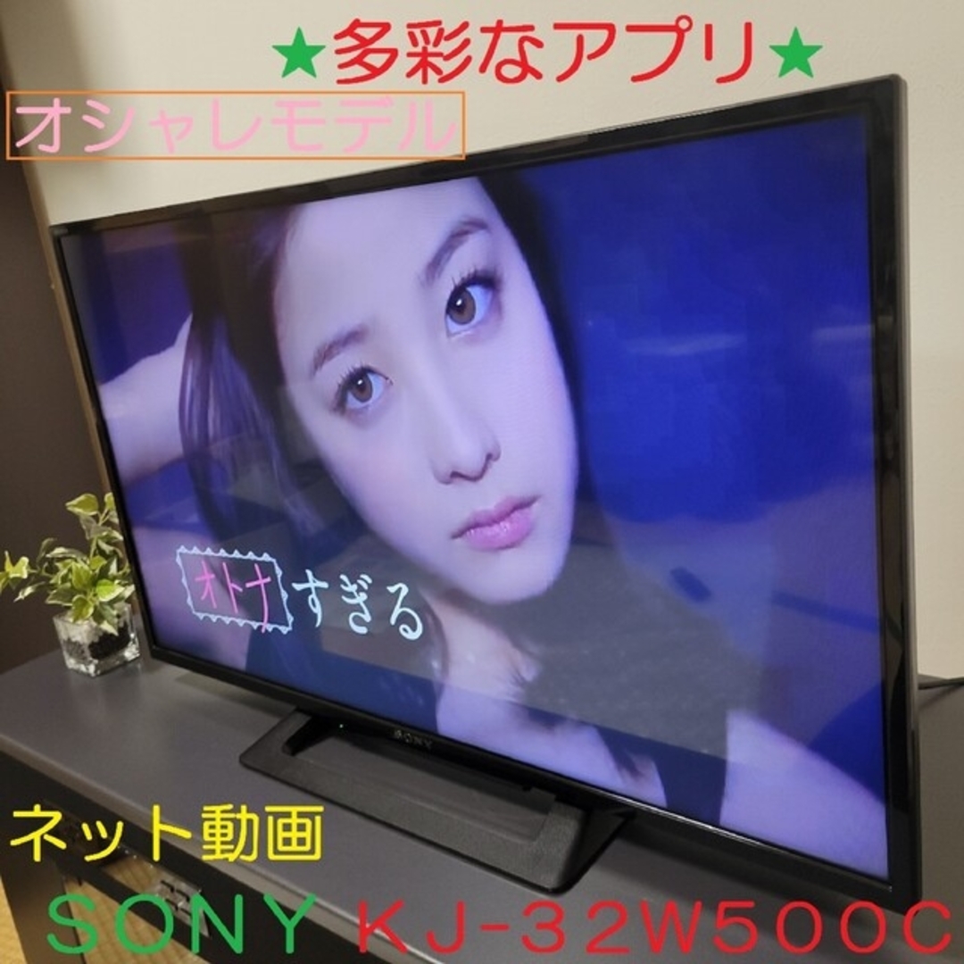SONY - YouTube／Netflix／ネット動画ソニー BRAVIA 32型テレビの通販