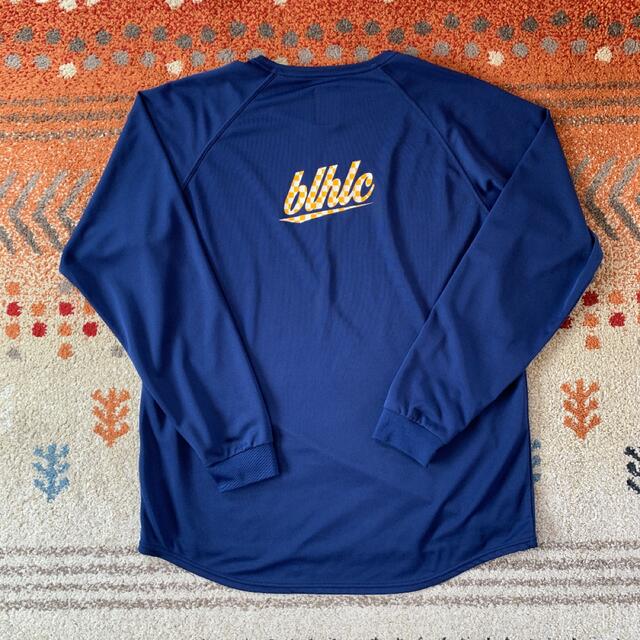ballaholic - 安すぎる！ blhlc Cool Long Tee ネイビーイエロー XLの
