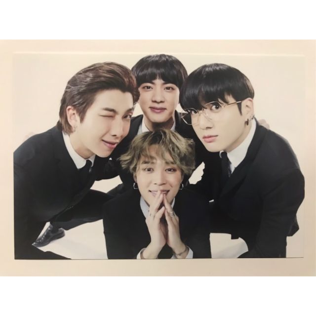 BTSA3163：ジン＆RM＆ジミン＆グク】／BTS（バンタン）写真L版の通販