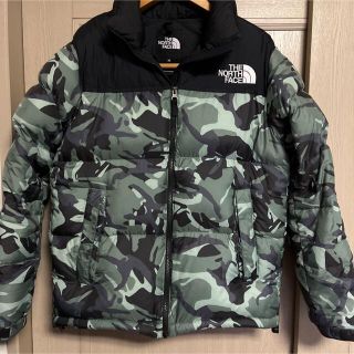 THE NORTH FACE - north face ヌプシ 迷彩 ダウンジャケットの通販 by