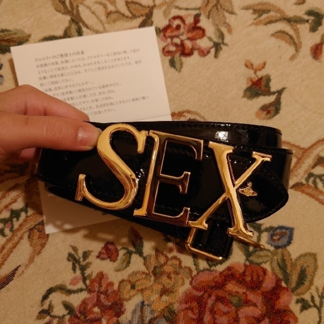 Vivienne Westwood - SEXベルト エナメル×ゴールドの通販 by shop