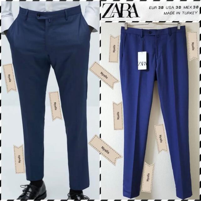 ZARA MAN 総柄 デニム調 サマー セットアップ ZARA MAN 総柄 デニム調