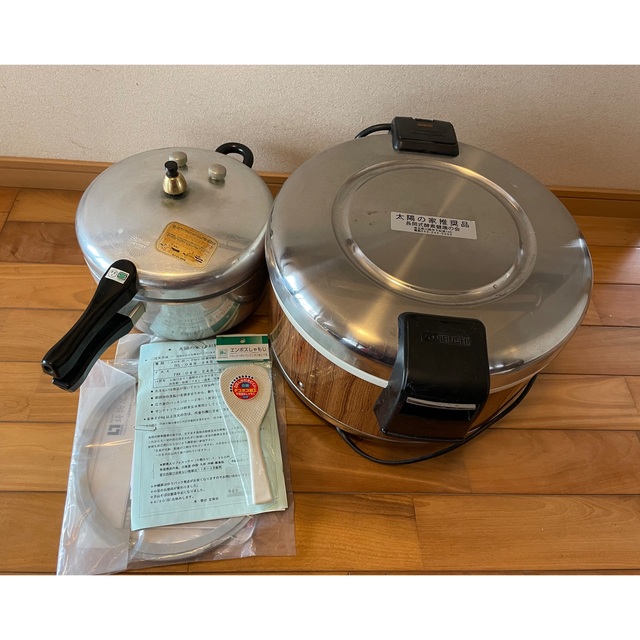 長岡式酵素玄米専用圧力鍋太陽の家一升炊き PC-60A 太陽