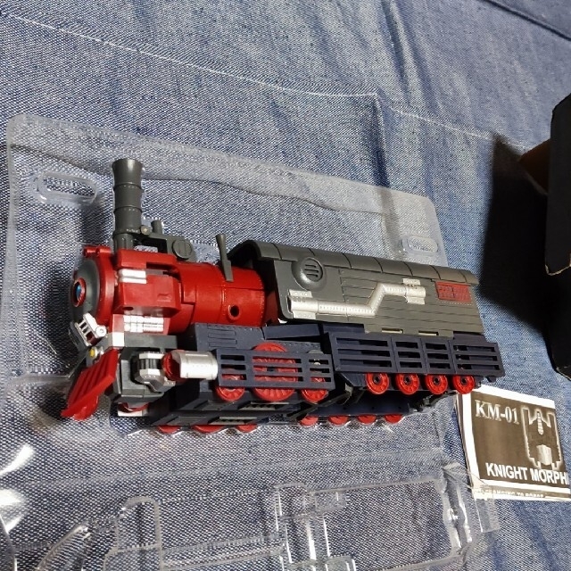 トランスフォーマー 非正規 機関車コンボイ KM-01の通販 by 妖須堂｜ラクマ