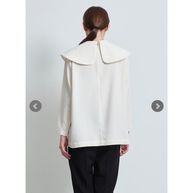 yori スプリングツイードライクブラウス