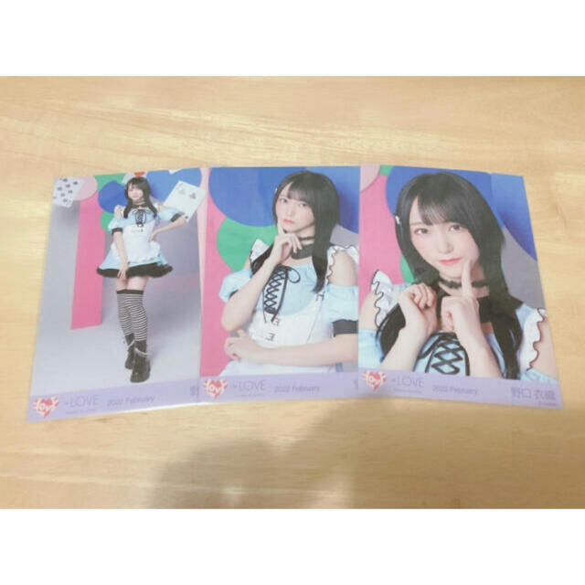 イコラブ 野口衣織 生写真 ポイズンガール コンプの通販 by milk｜ラクマ