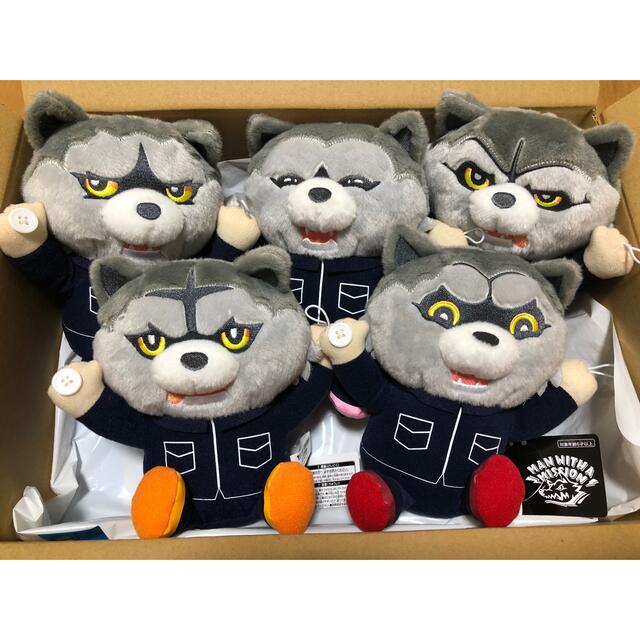 MAN WITH A MISSION - MAN WITH A MISSION マンウィズ ぬいぐるみ5種