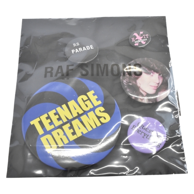 RAF SIMONS - RAF SIMONS ラフシモンズ バッジセット 缶バッジ マルチ