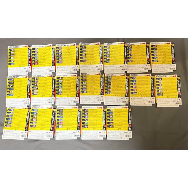 ドラゴンボールZ DVD 全巻1〜49巻 表紙・裏表紙の通販 by A.A｜ラクマ