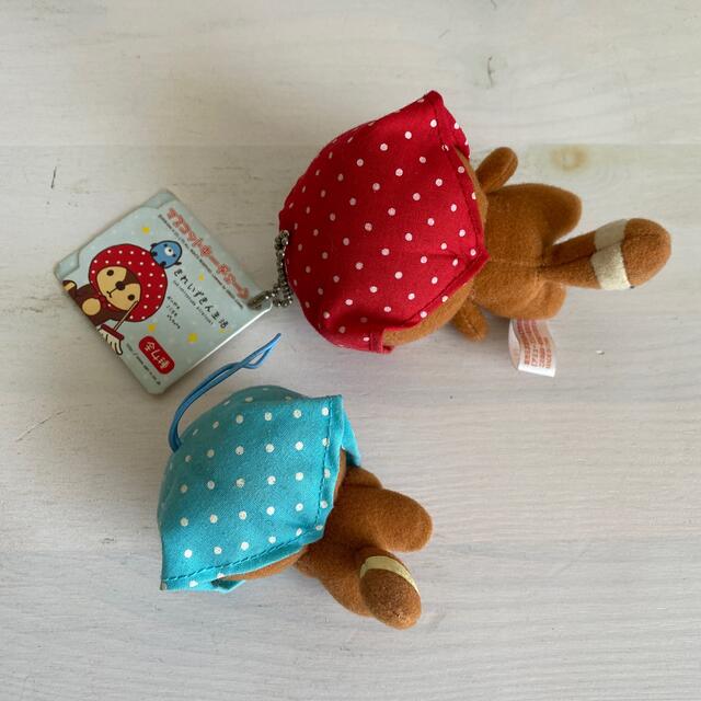 平成レトロ きれいずきん生活 リール マスコット ぬいぐるみ