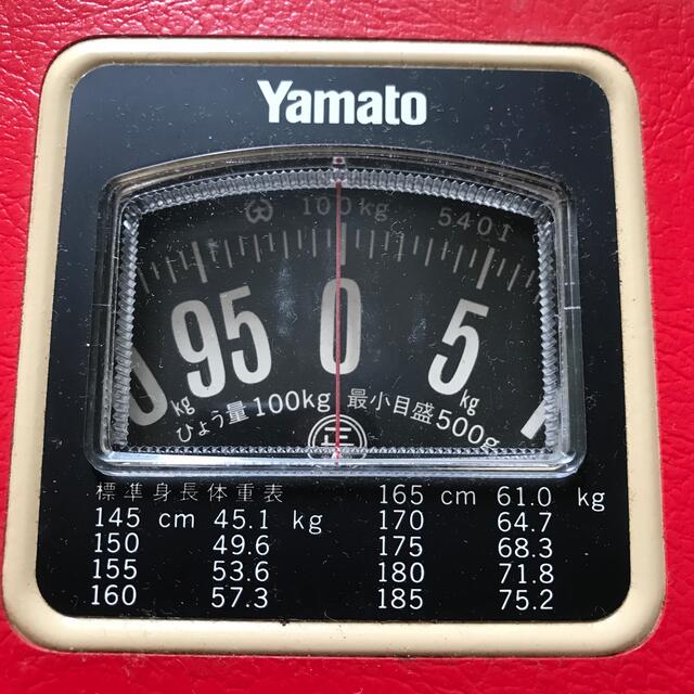 昭和レトロ 体重計 Yamato ヘルスメーターの通販 by ここふう's shop