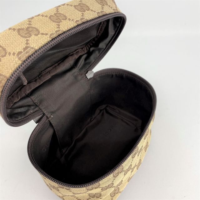 GUCCI - 未使用□グッチ GUCCI□ GGキャンバス アクセサリーポーチ
