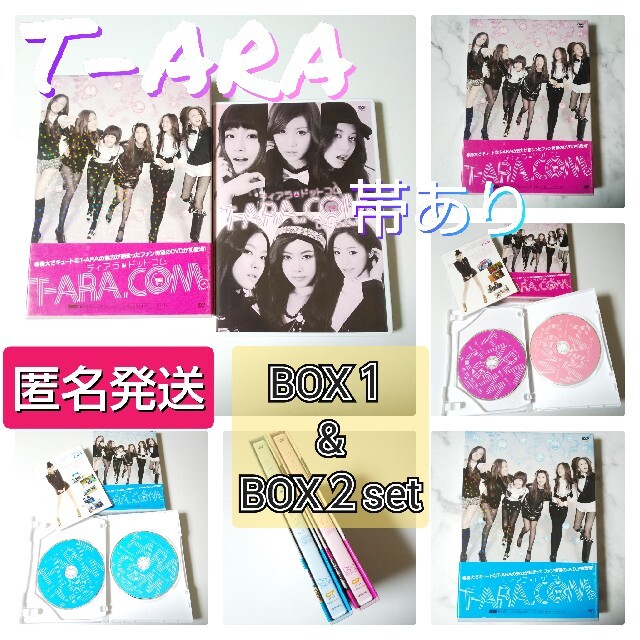 T-ARA ドットコム DVD BOX 1.2セット T-ARA ドットコム DVD BOX 1.2