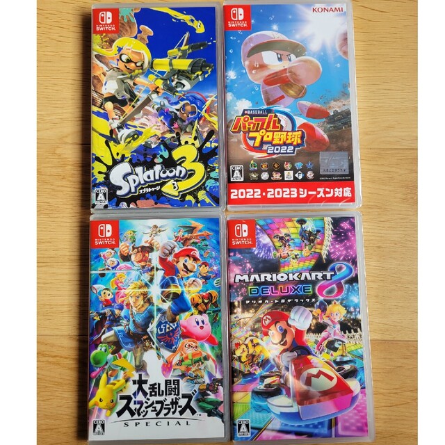 スーパーマリオシリーズ Switch ソフト 4本セット スーパーマリオ