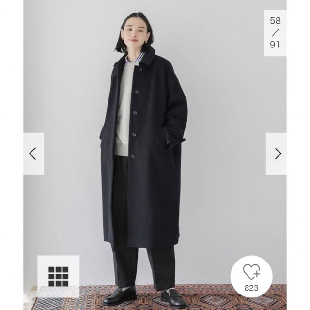 かぐれ - 新品タグ付◉ ウールバルマカンコート かぐれ DOORS アーバン