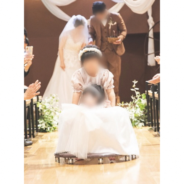 結婚式 歩行器装飾 リングガールの通販 by ＊shop＊｜ラクマ