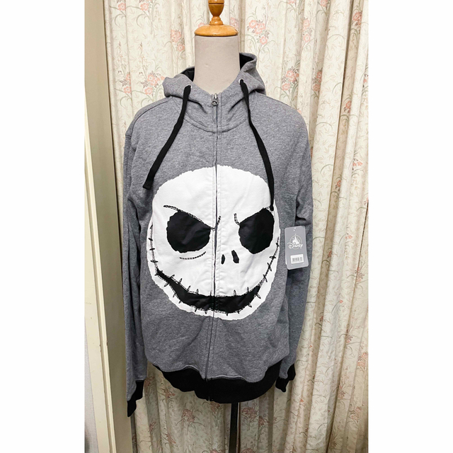 Disney - ナイトメアビフォアクリスマス ジャック グレー パーカー