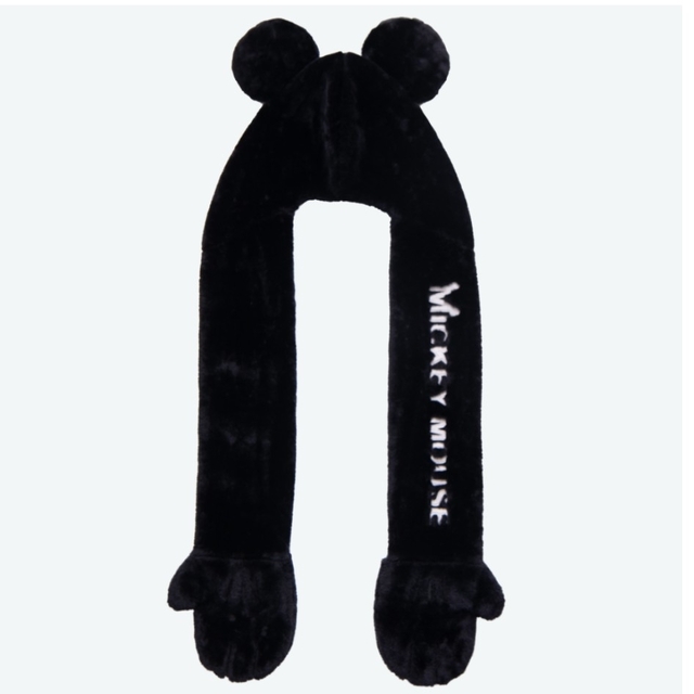 Disney - ディズニー ミッキー マフラー フードマフラー ファン