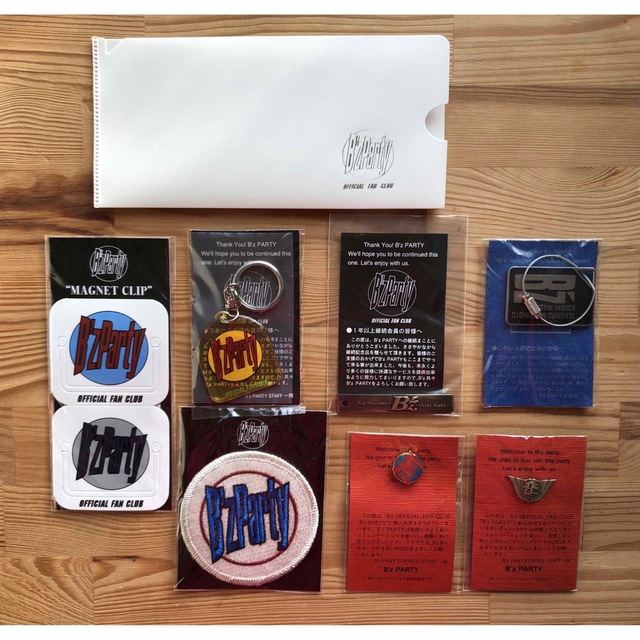 B'z - B'z PARTY 継続記念品など 8点セット ファンクラブの通販 by