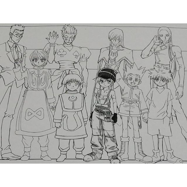 ハンターハンター 緋色の幻影 設定資料集 の通販 by Gshop｜ラクマ