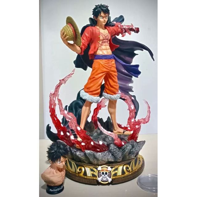 ワンピース ルフィ 流桜 フィギュア ガレージキット 1/6 塗装済み完成