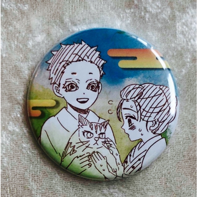 鬼滅の刃 鬼滅の刃原画展ver. コレクション 缶バッジ プチ