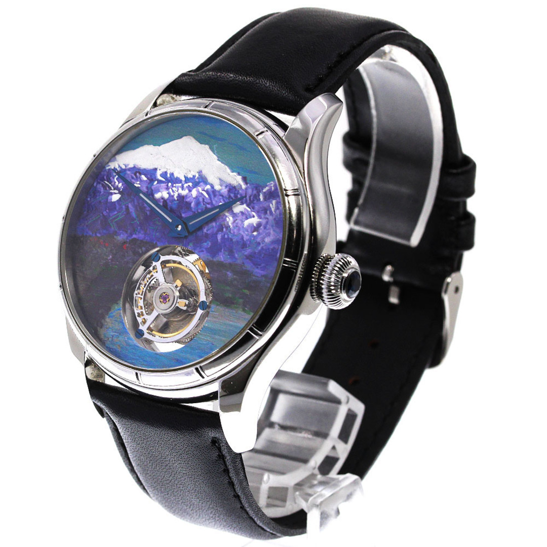 Toshyu Fukami】深見東州 晴天でキラキラしている白山と柴山潟