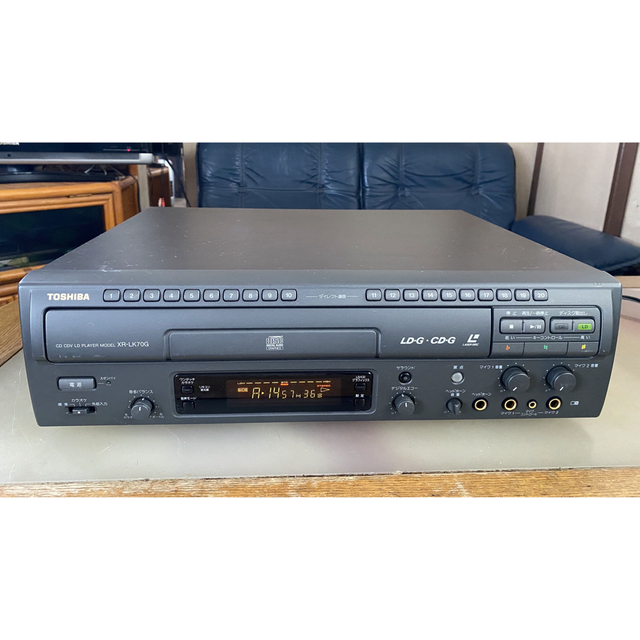 TOSHIBA レーザーディスクプレーヤー 【XR-LK 70G】