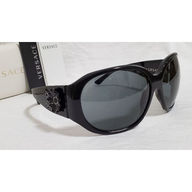 正規レア ヴェルサーチVERSACE ローズ ビジュー フラワーアート