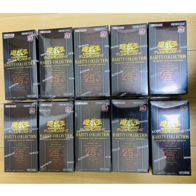 遊戯王 レアリティコレクション 25th 6box シュリンク付 遊戯王 未開封