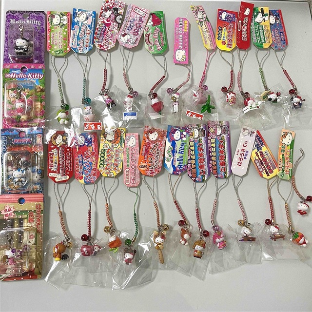 激レア】 ご当地キティ コラボキティ 根付け ストラップ 322個 まとめ
