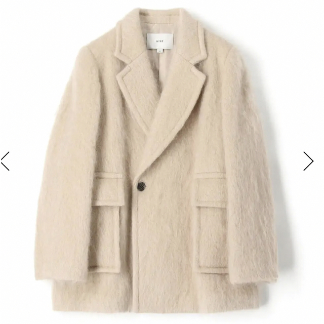 HYKE - 本日消去 hyke モヘアコートの通販 by ♡｜ハイクならラクマ