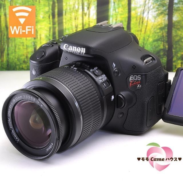 Canon Kiss X5☆スマホ転送OK☆撮影の幅が広がる一眼レフ♪