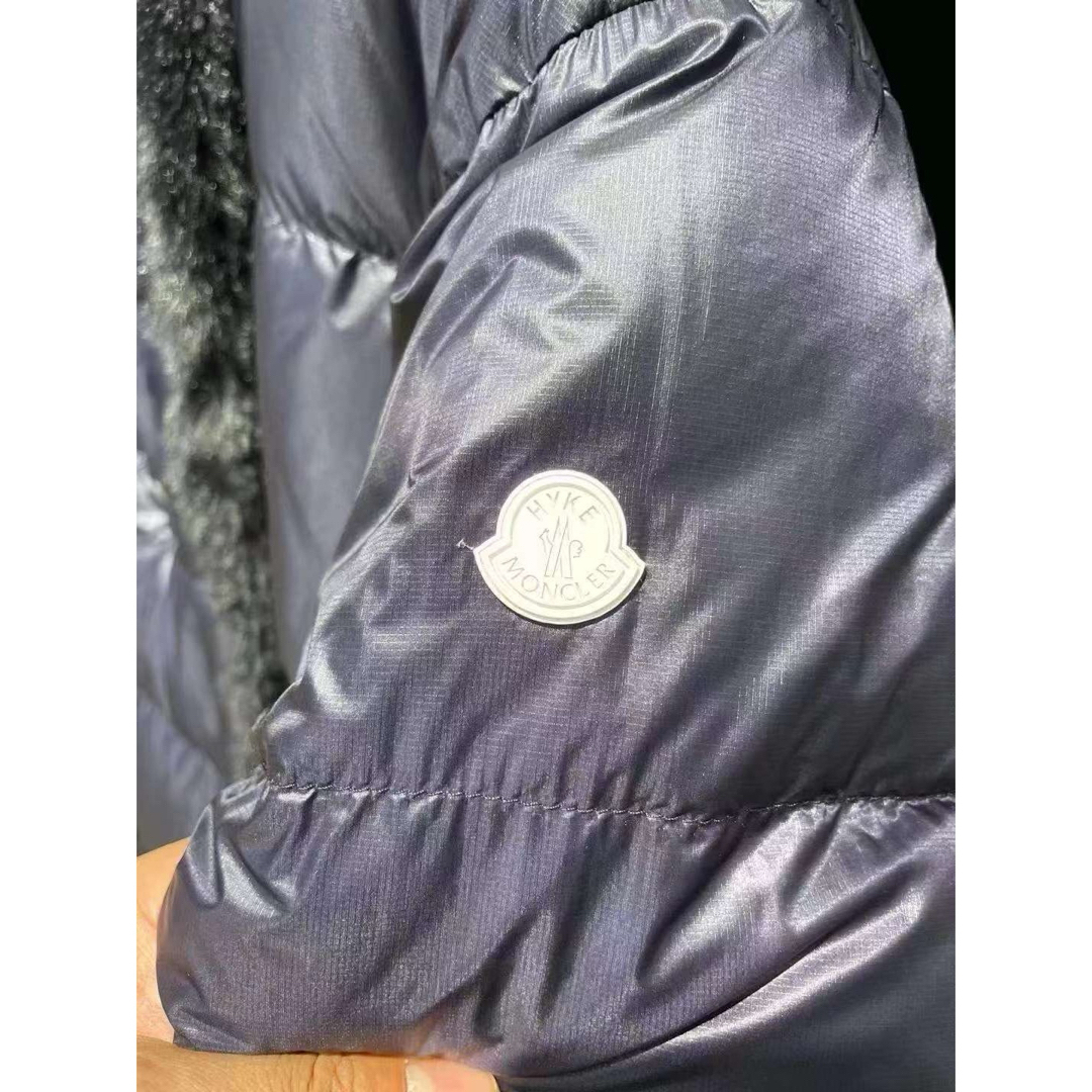MONCLER HYKE ダウンマフラー モンクレール ネイビー MONCLER HYKE